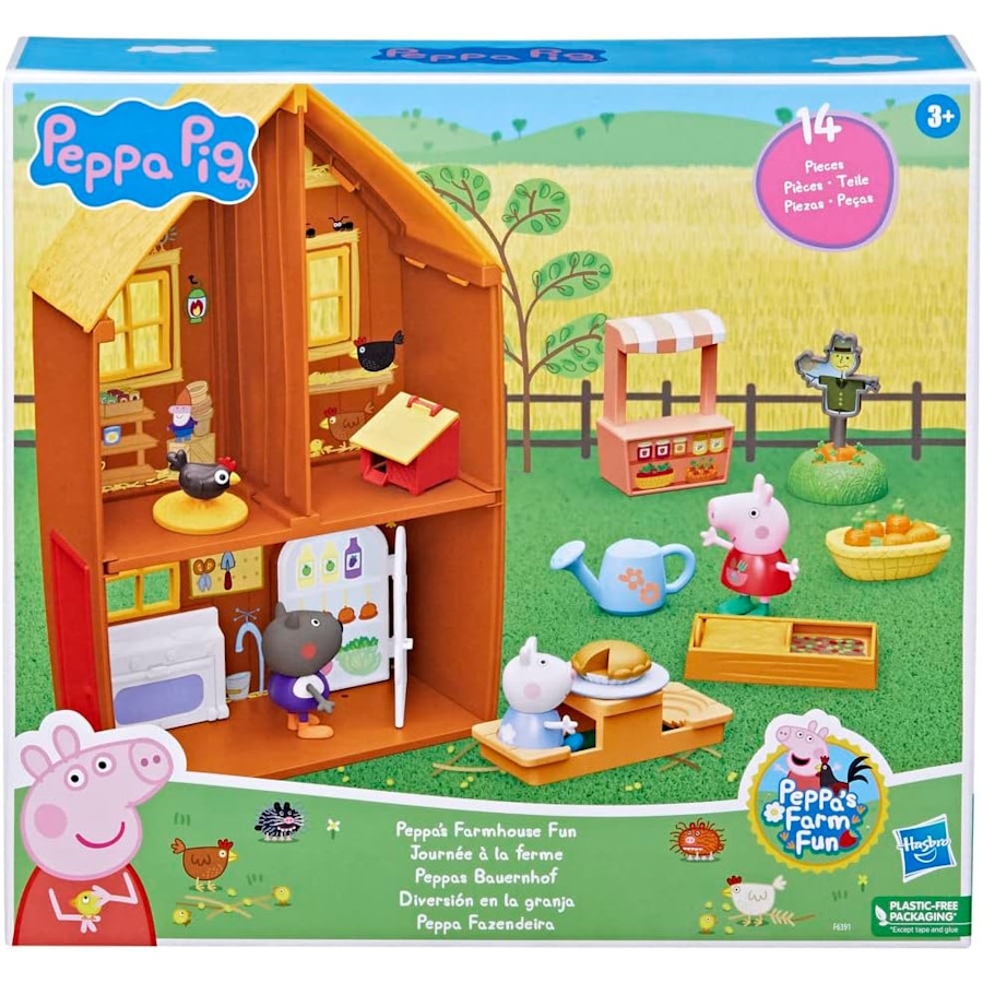 Peppa Pig Farmhouse Fun Playset