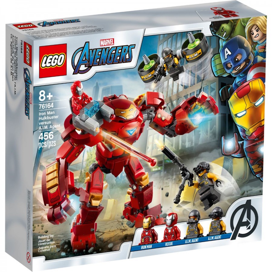 LEGO Super Heroes Iron Man Hulkbuster Vs AIM Agent