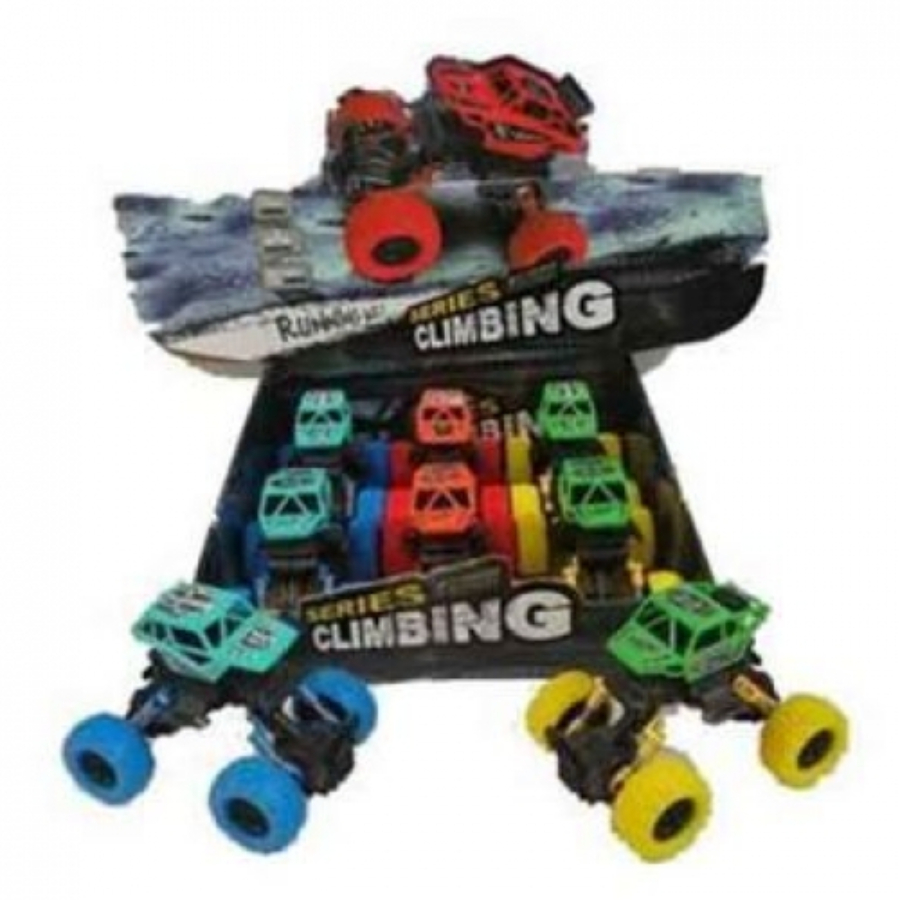 Rock Climbing Pull Back Vehicle Assorted Colours