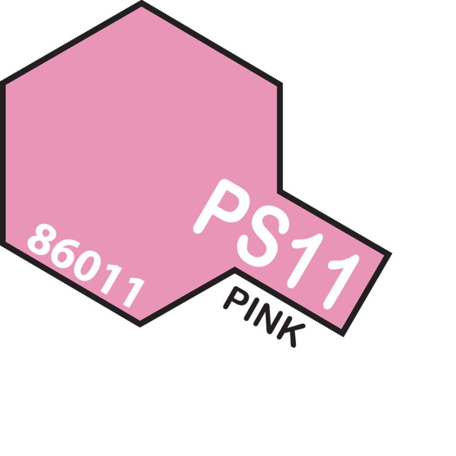 Tamiya Spray Polycarb Paint PS11 Pink PC