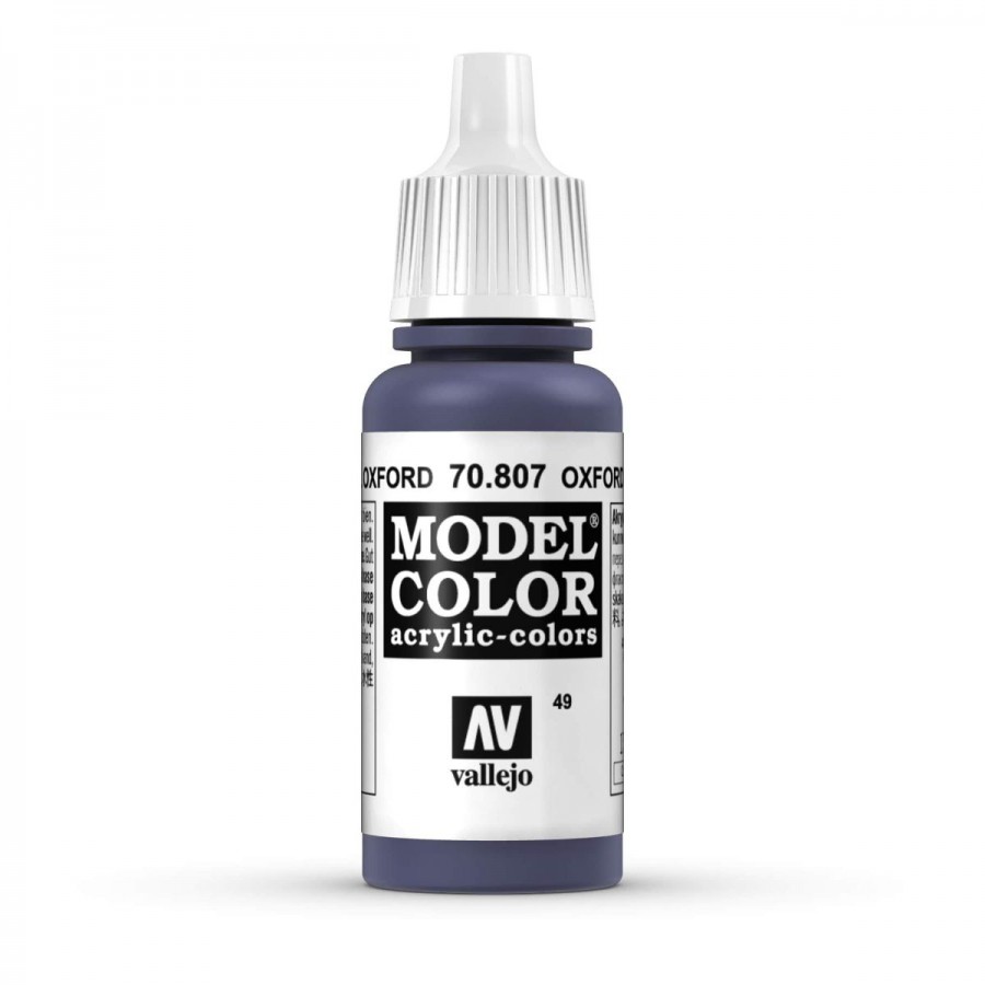 Vallejo Acrylic Paint Model Colour Oxford Blue 17ml