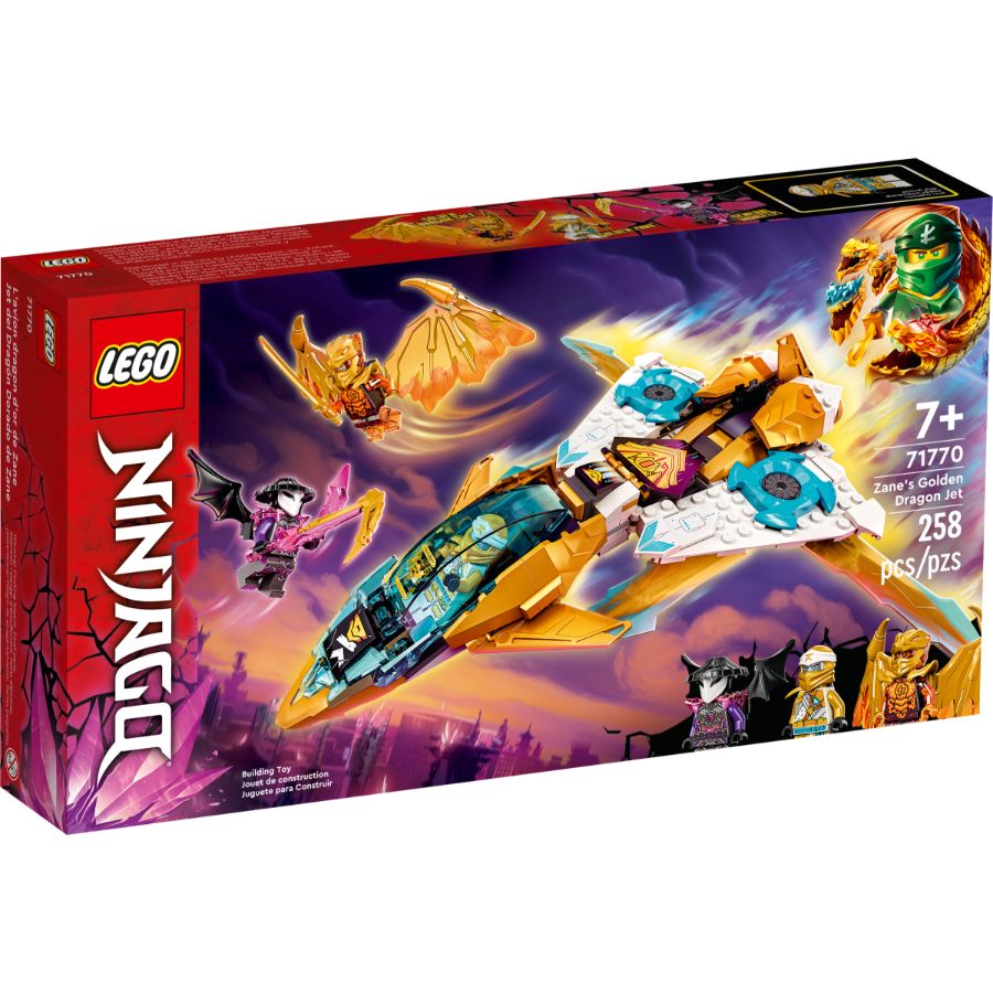 LEGO NINJAGO Zanes Golden Dragon Jet