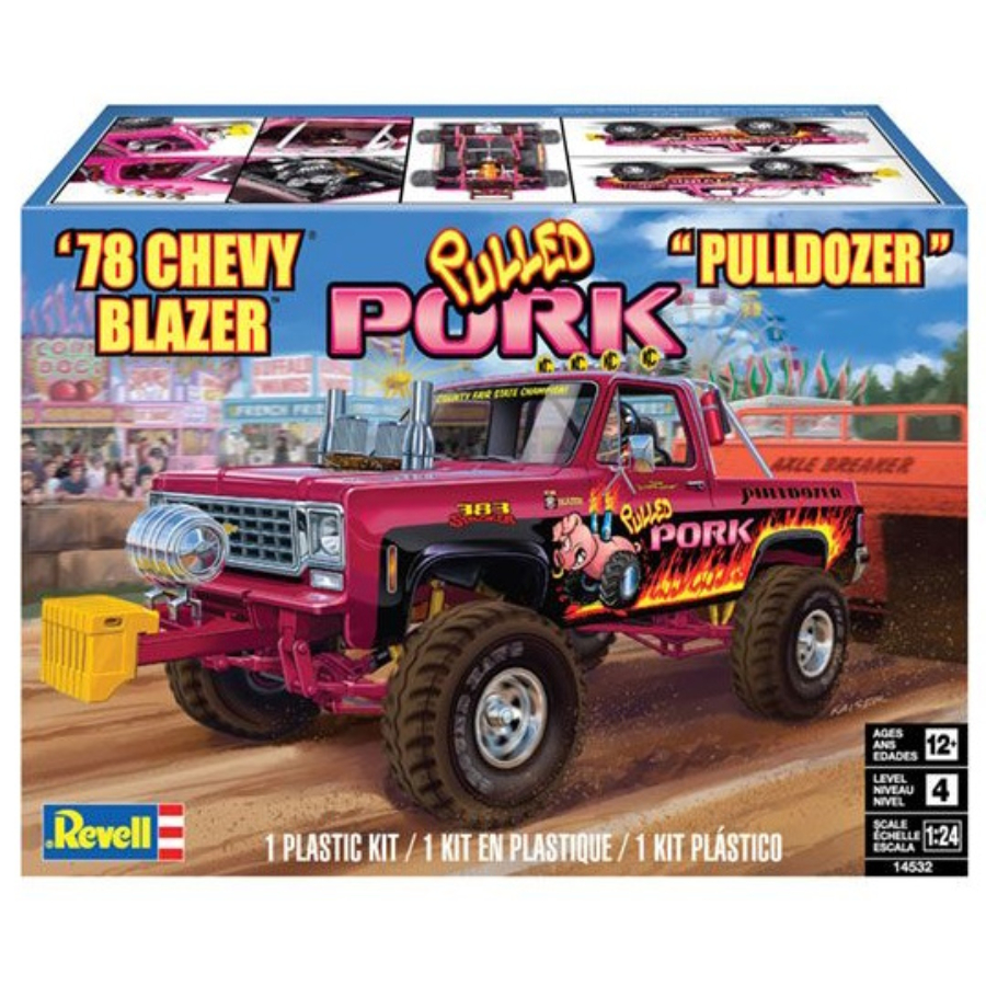 Revell Model Kit 1:24 1978 Chevy Blazer Pulldozer