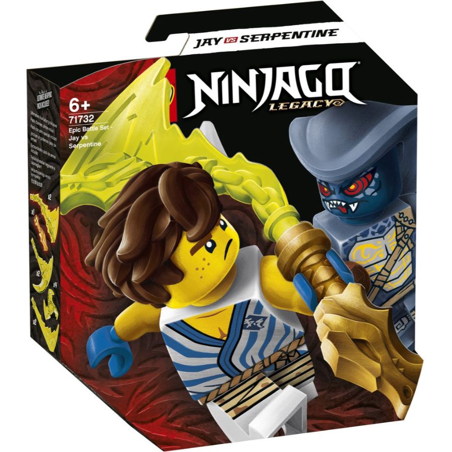 LEGO NINJAGO Epic Battle Set Jay Versus Serpentine