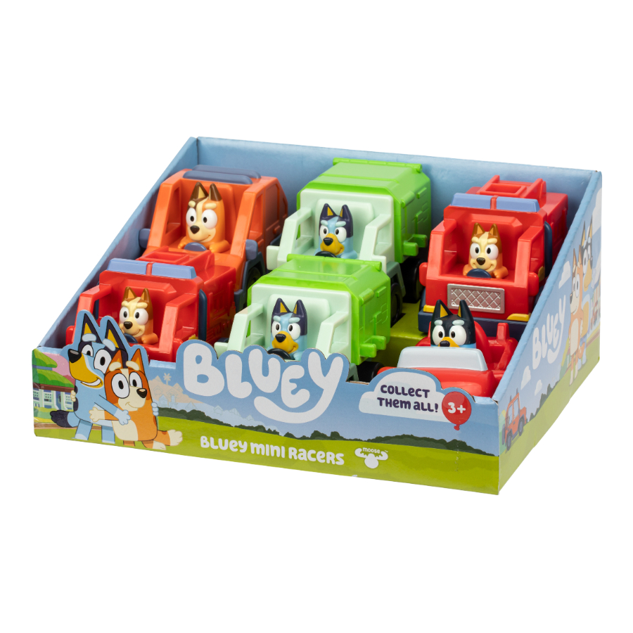 Bluey Mini Racers Assorted