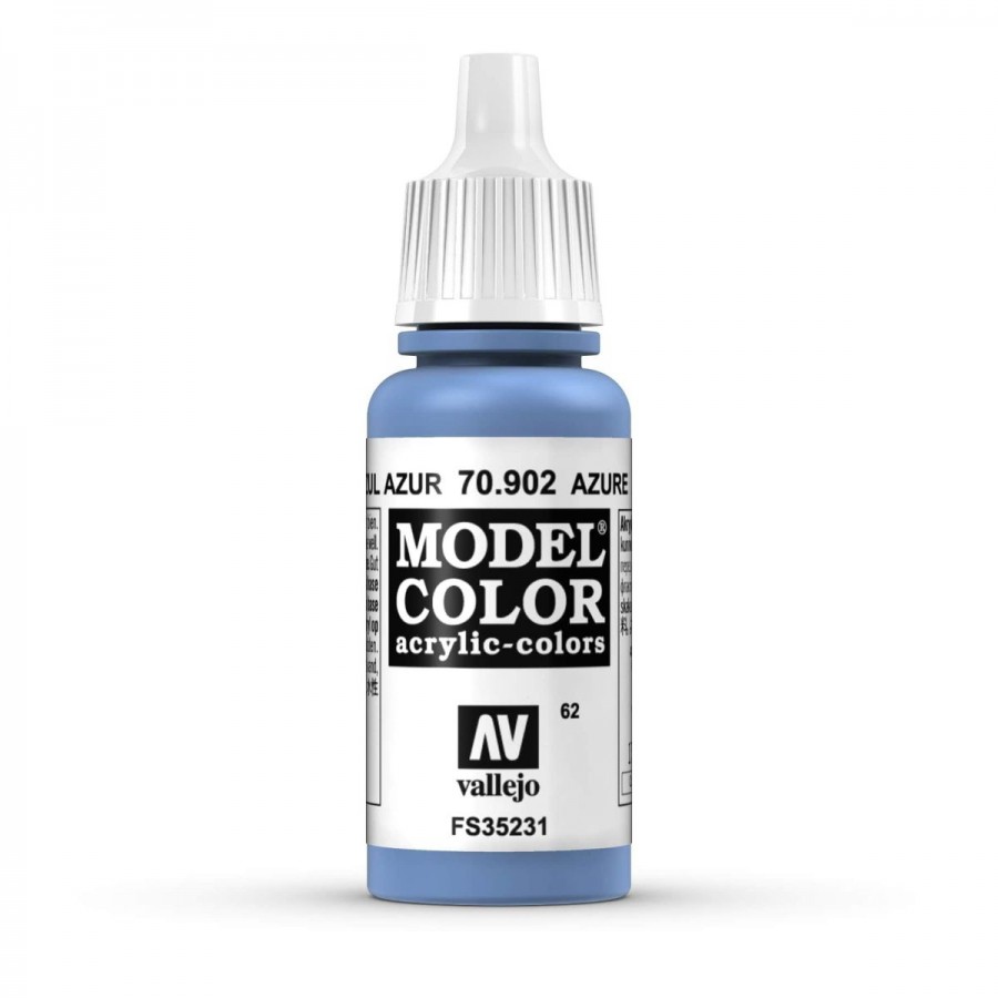 Vallejo Acrylic Paint Model Colour Azure 17ml