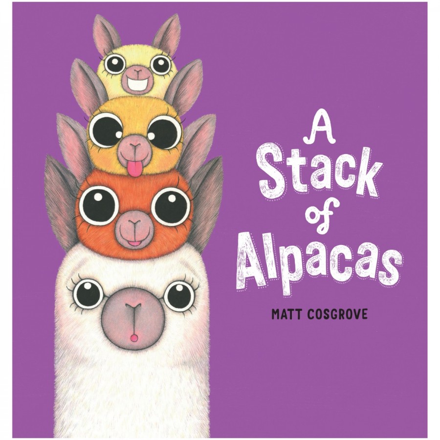 Childrens Book A Stack Of Alpacas