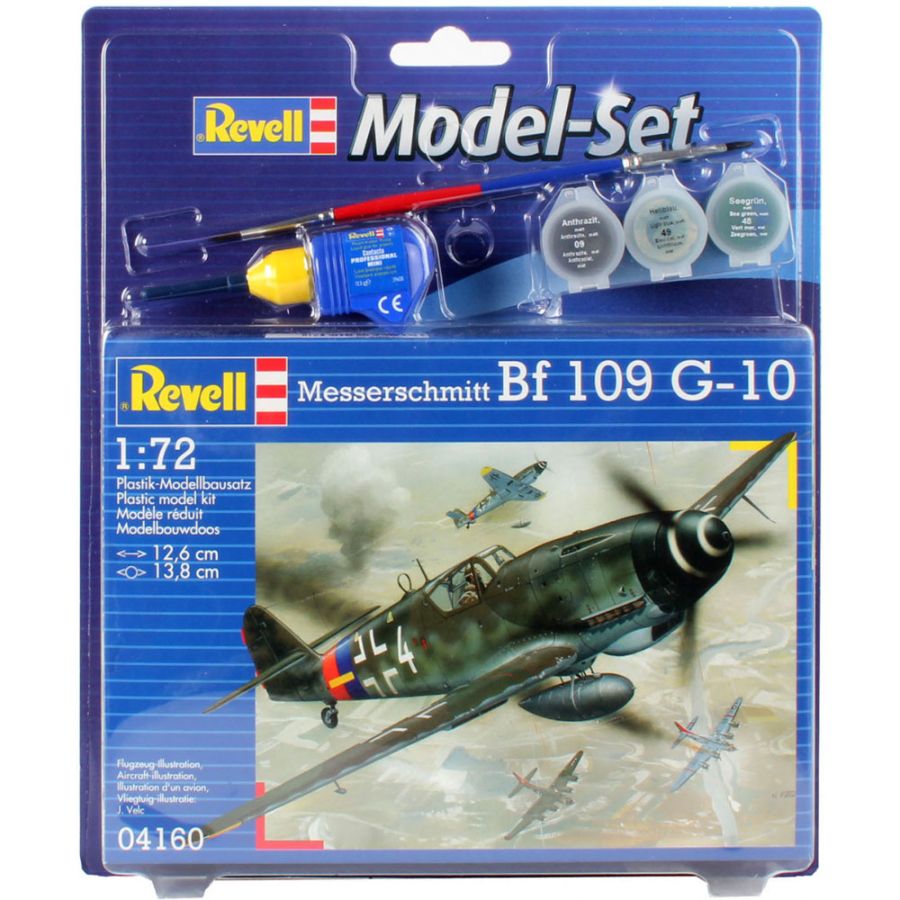 Revell Model Kit Gift Set 1:72 Messerschmitt BF-109