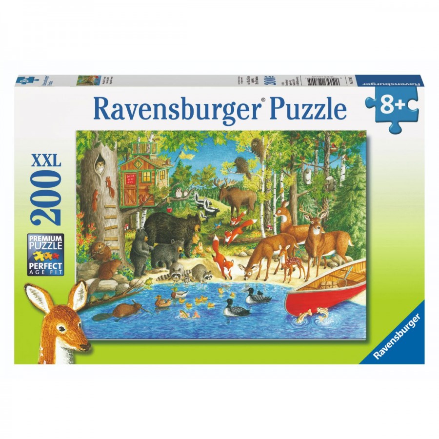 Ravensburger Puzzle 200 Piece Woodland Friends