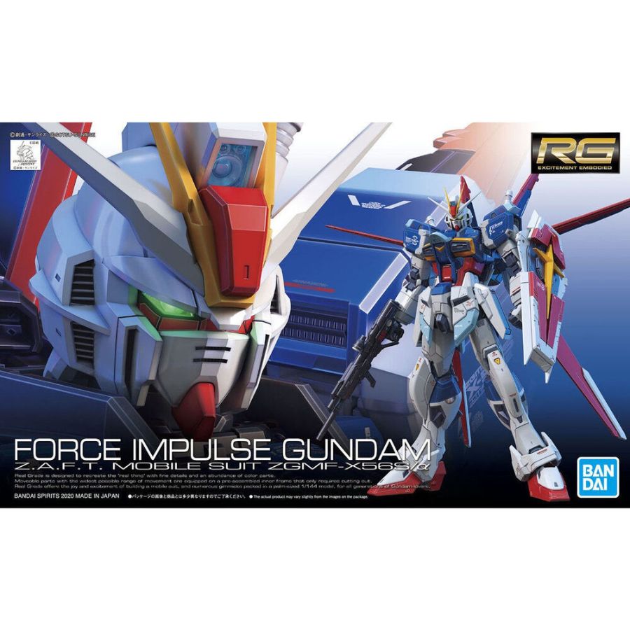 Gundam Model Kit 1:144 RG Force Impulse Gundam