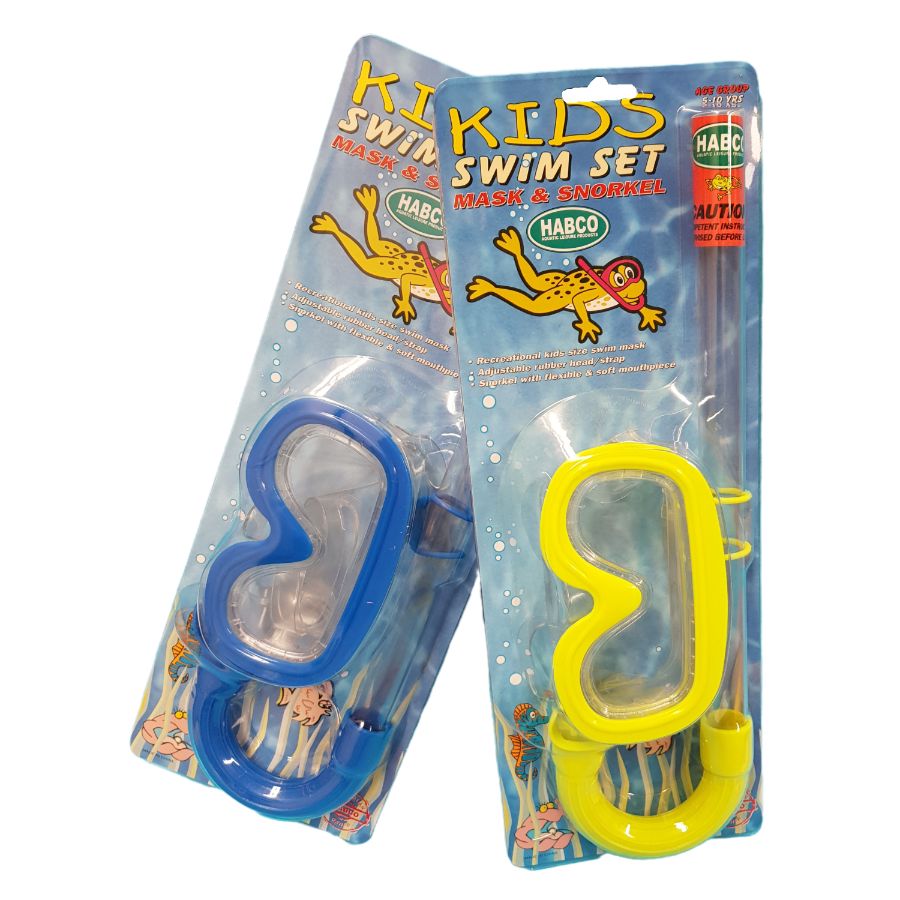 Habco Kids Swim Set With Mask & Snorkel