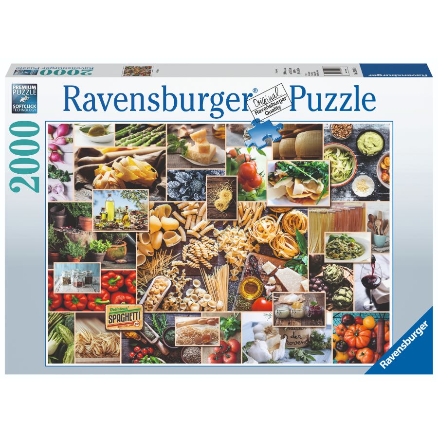 Ravensburger Puzzle 2000 Piece Food Collage
