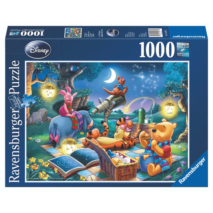 Ravensburger Puzzle Disney 1000 Piece Disney Whinnie Stargazing