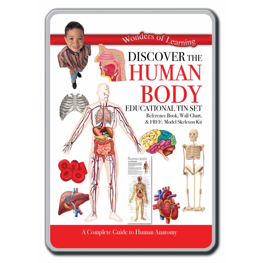 Discover The Human Body Tin Set