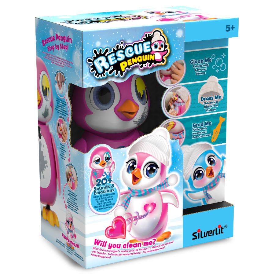 Silverlit Rescue Penguin Large Assorted