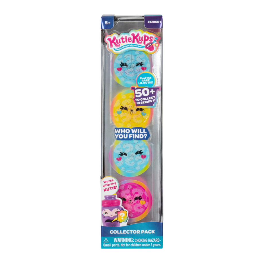 Kutie Kups Surprise 4 Pack Assorted