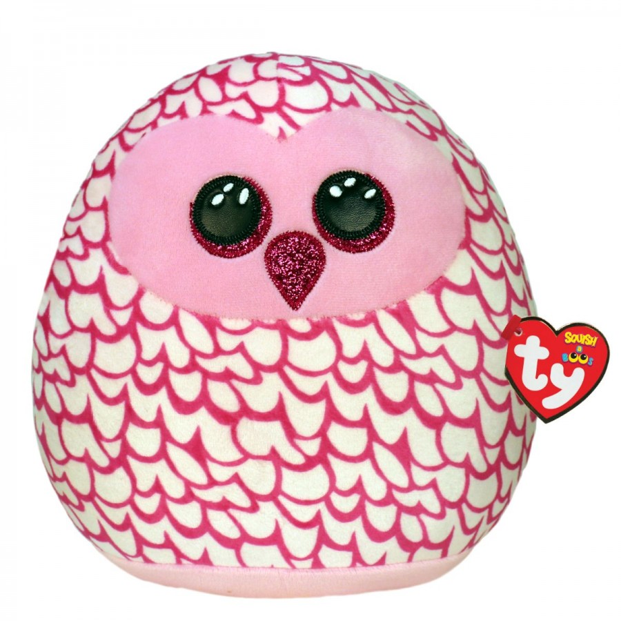 Beanie Boos Squish A Boo 10 Inch Pinky Owl
