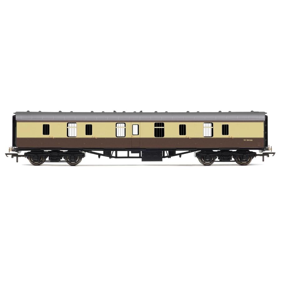 Hornby Rail Trains HO-OO Carriage BR Chocolate & Cream MK1 Parcels Coach