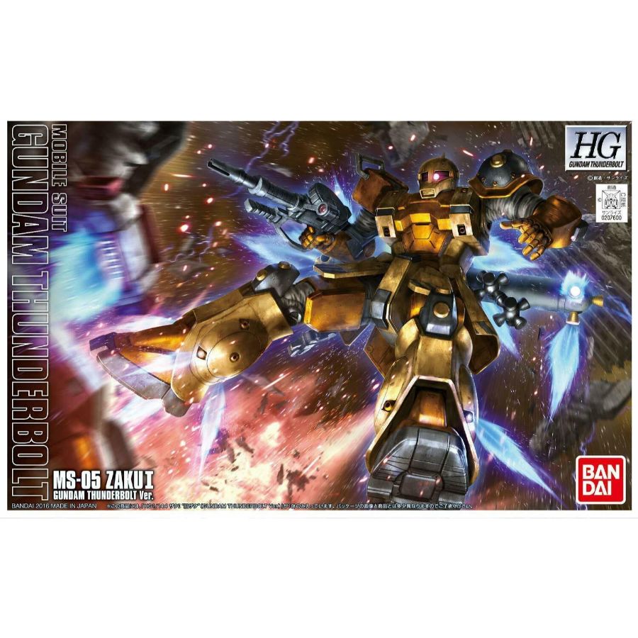 Gundam Model Kit 1:144 HG Zaku I Gundam Thunderbolt Version