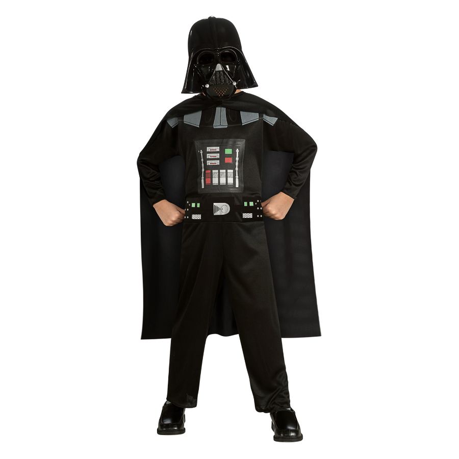 Star Wars Darth Vader Kids Dress Up Costume Size 3-5