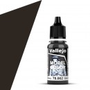 Vallejo Acrylic Paint Model Colour Black Grey 17-18ml