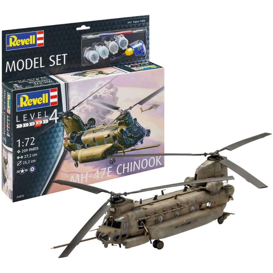 Revell Model Kit Gift Set 1:72 MH-47E Chinook