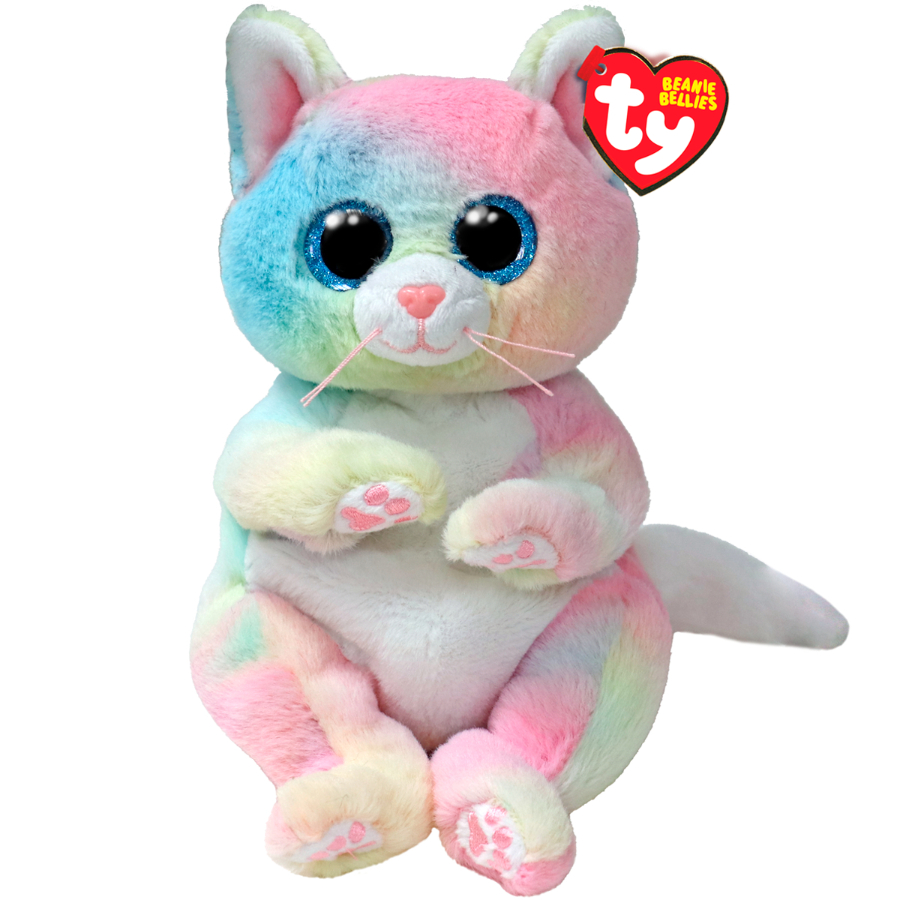 Beanie Boos Regular Plush Jenni Rainbow Cat