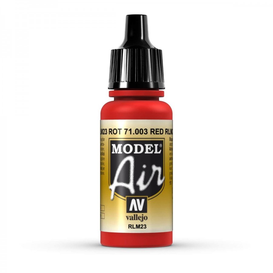 Vallejo Acrylic Paint Model Air Red RLM23 17ml