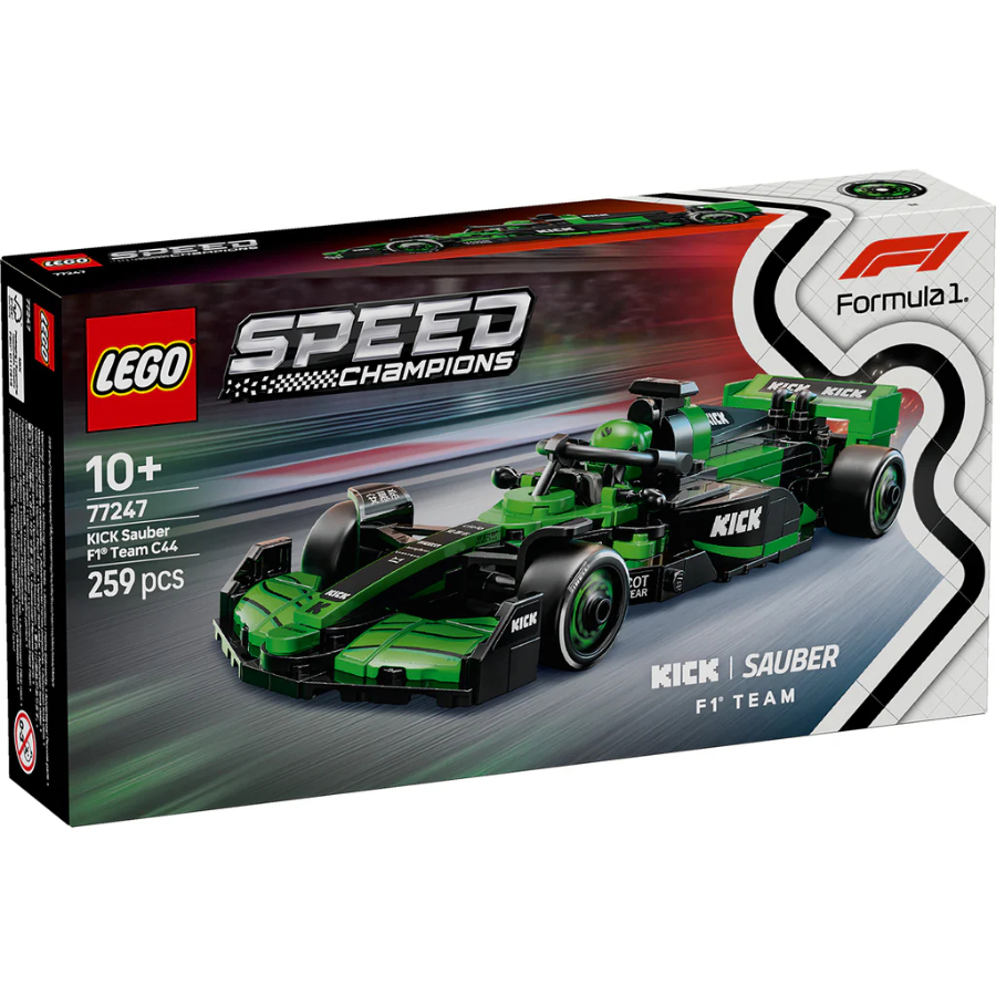 LEGO Speed Champions Formula 1 Kick Sauber F1 Team C44 Race Car