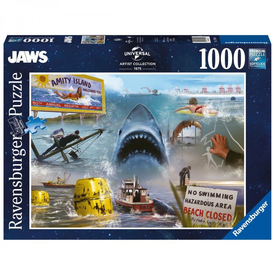 Ravensburger Puzzle 1000 Piece JAWS