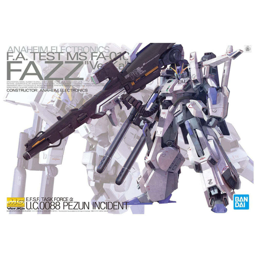 Gundam Model Kit 1:100 MG Fazz Ver Ka