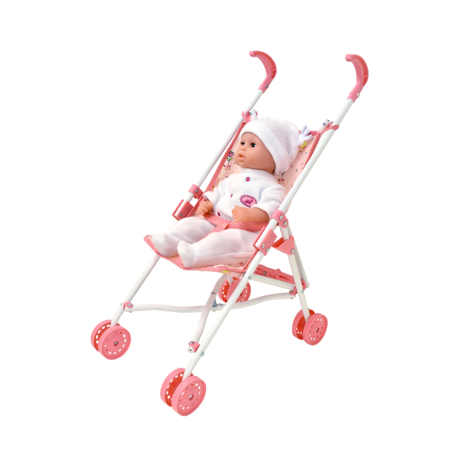 Dolls World Flowers Umbrella Dolls Stroller