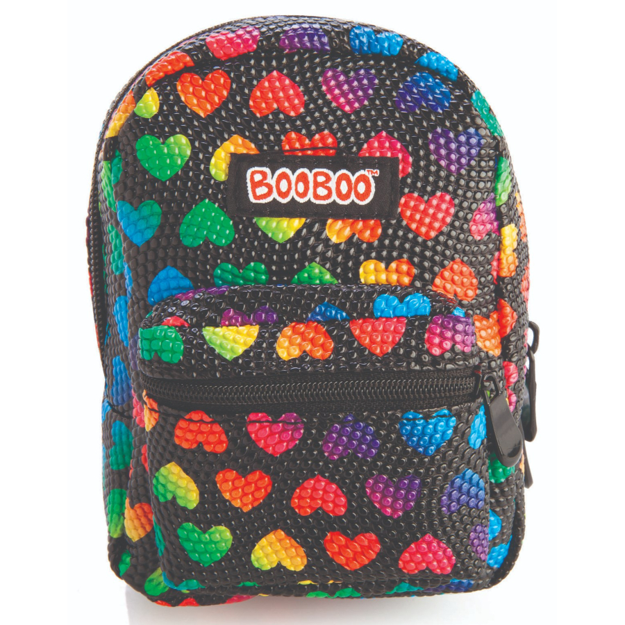 BooBoo Mini Backpack Heart Black