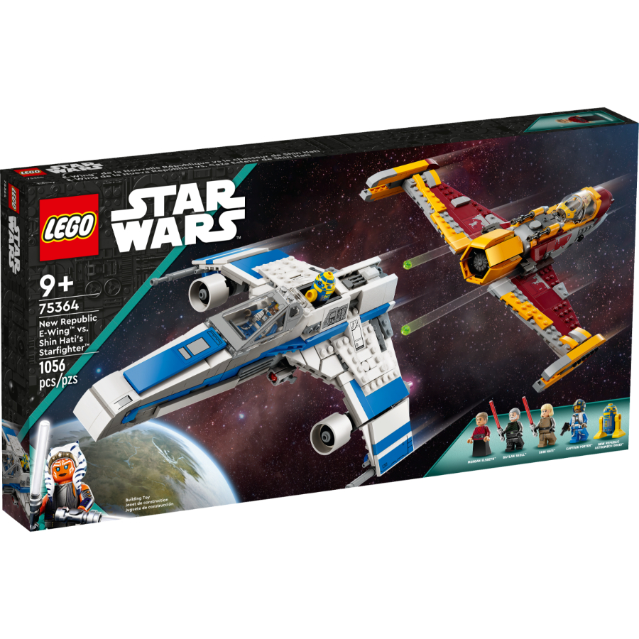 LEGO Star Wars New Republic E-Wing Vs Shin Hatis Starfighter