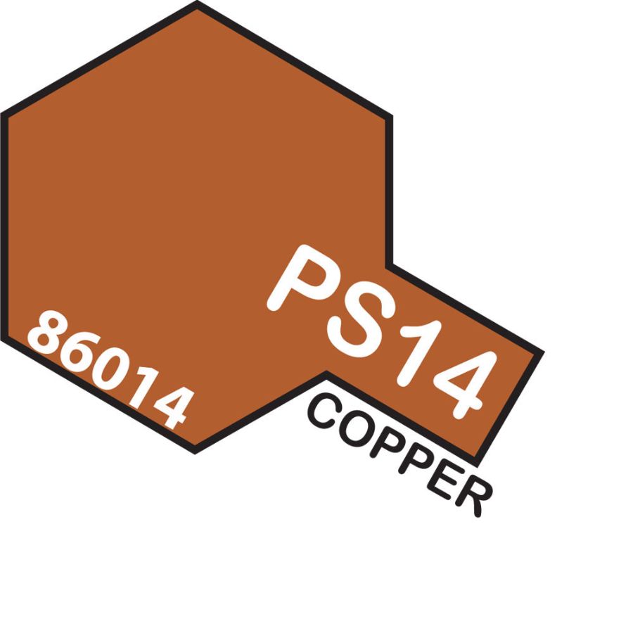 Tamiya Spray Polycarb Paint PS14 Copper PC