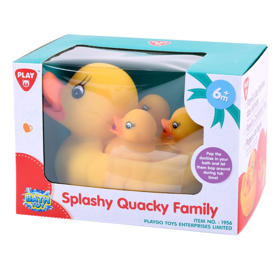 Rubber Ducky Splashy Quacky Family
