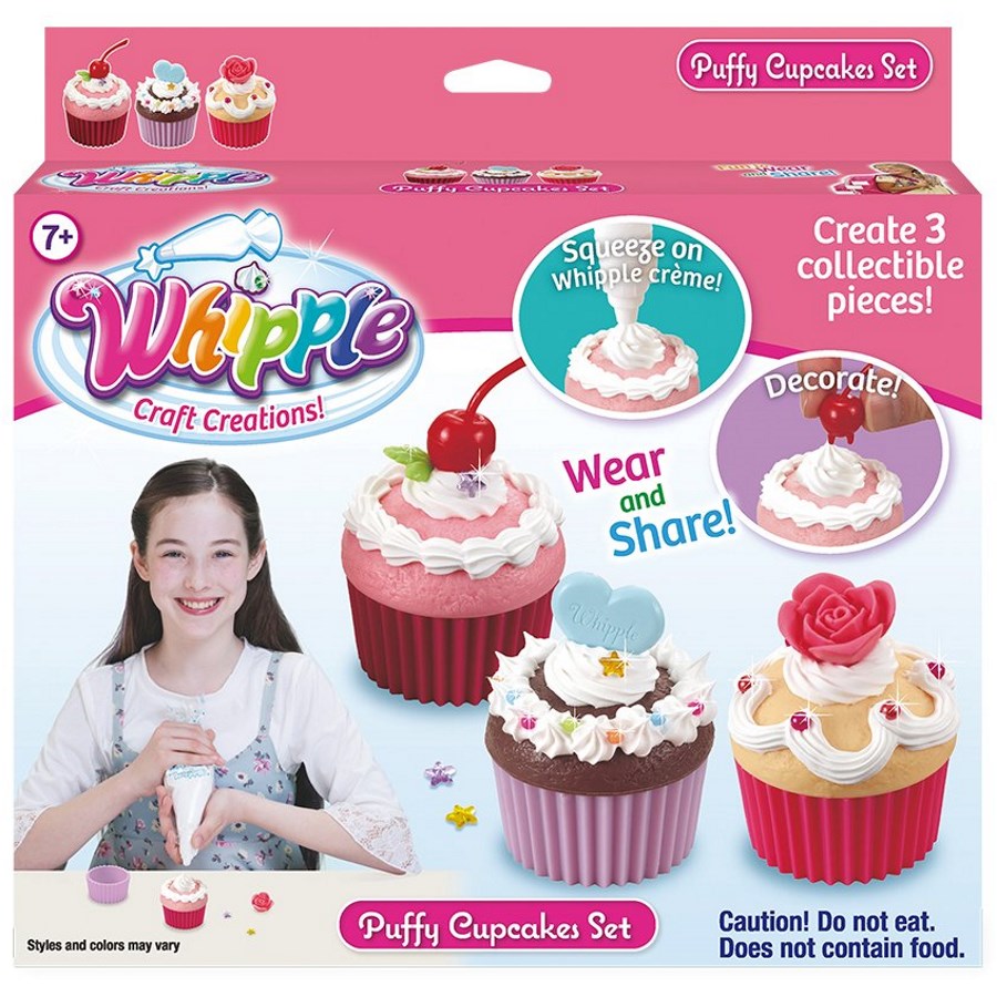 Whipple Puffy Cupcakes Set