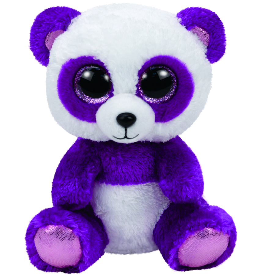 Beanie Boos Regular Plush Boom Boom Purple Panda