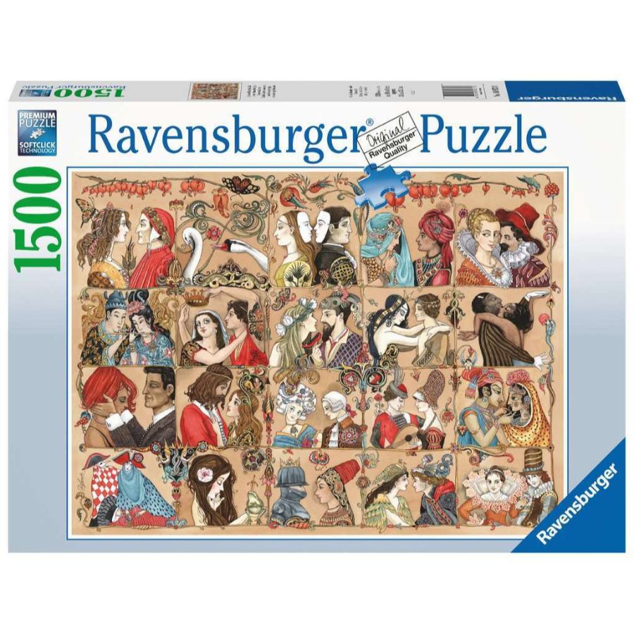 Ravensburger Puzzle 1500 Piece Love Through the Ages