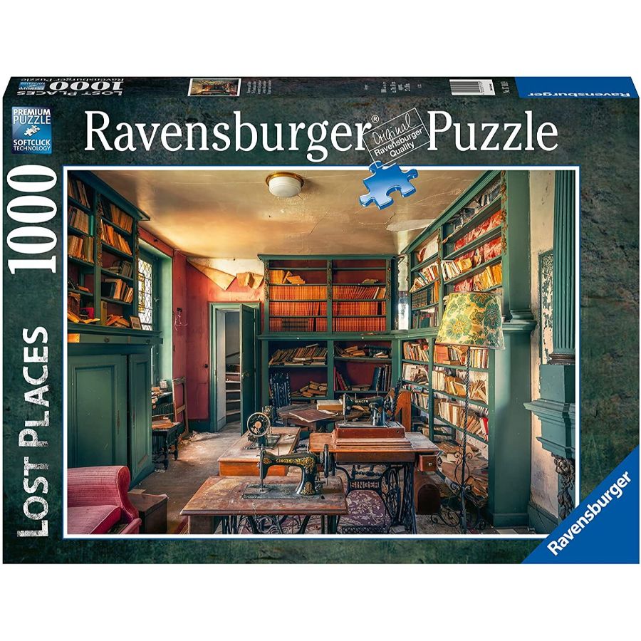 Ravensburger Puzzle 1000 Piece Lost Places Singer Library
