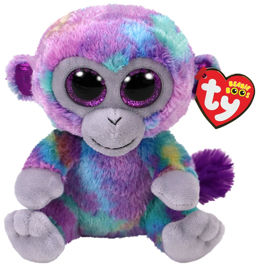Beanie Boos Regular Plush Zuri Multicoloured Monkey