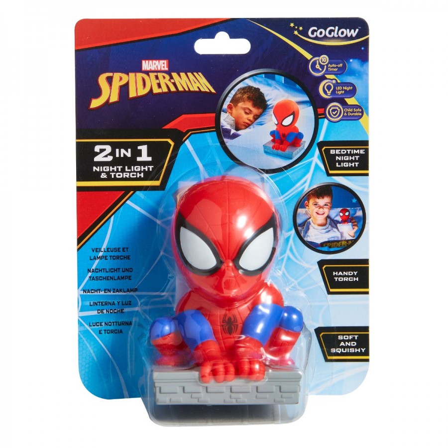 GoGlow Night Light & Torch Spider-Man