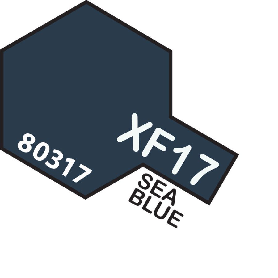 Tamiya Enamel Paint XF17 Sea Blue