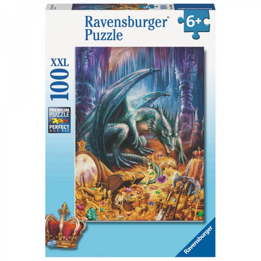 Ravensburger Puzzle 100 Piece Dragons Treasure