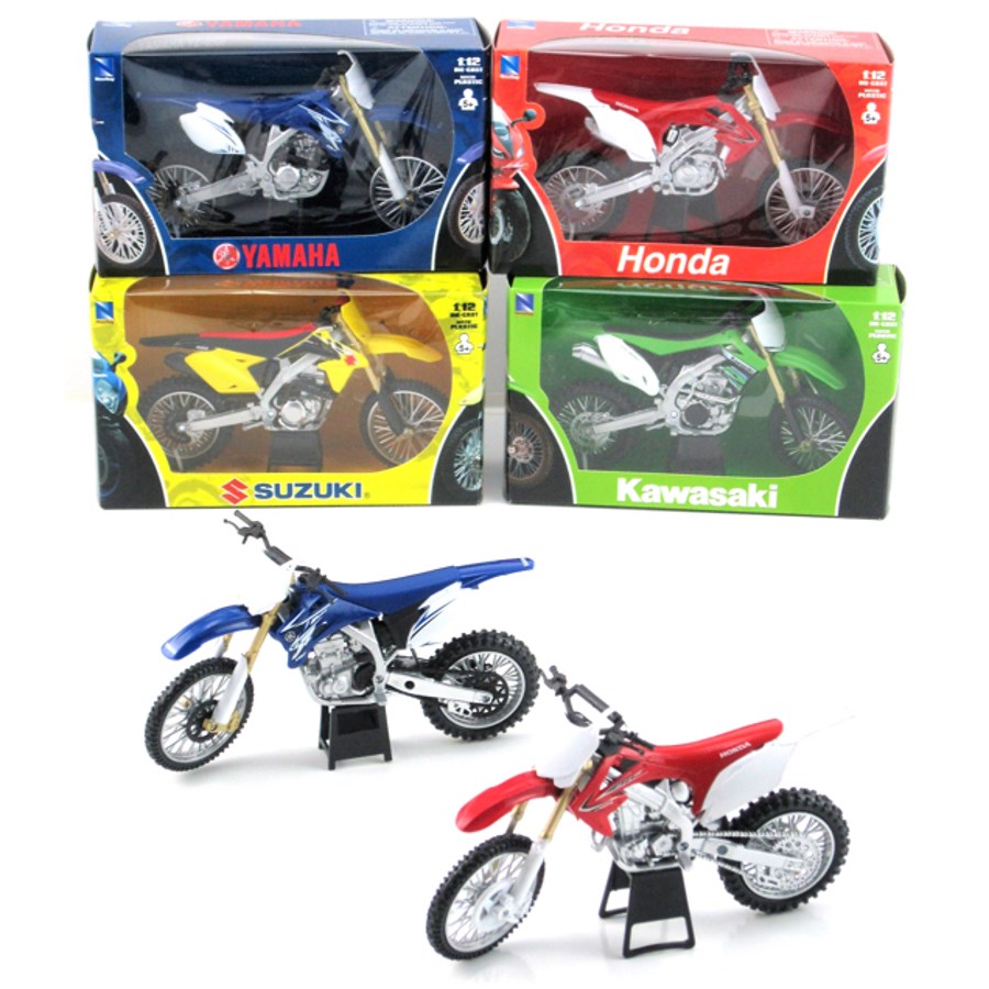 Dirt Bike Motor Cycles 12th Scale Assorted
