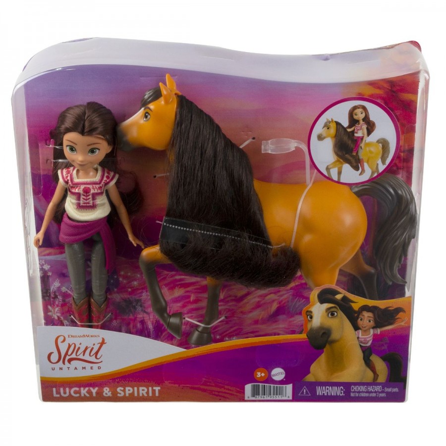 Spirit Untamed Horse Spirit & Doll Lucky