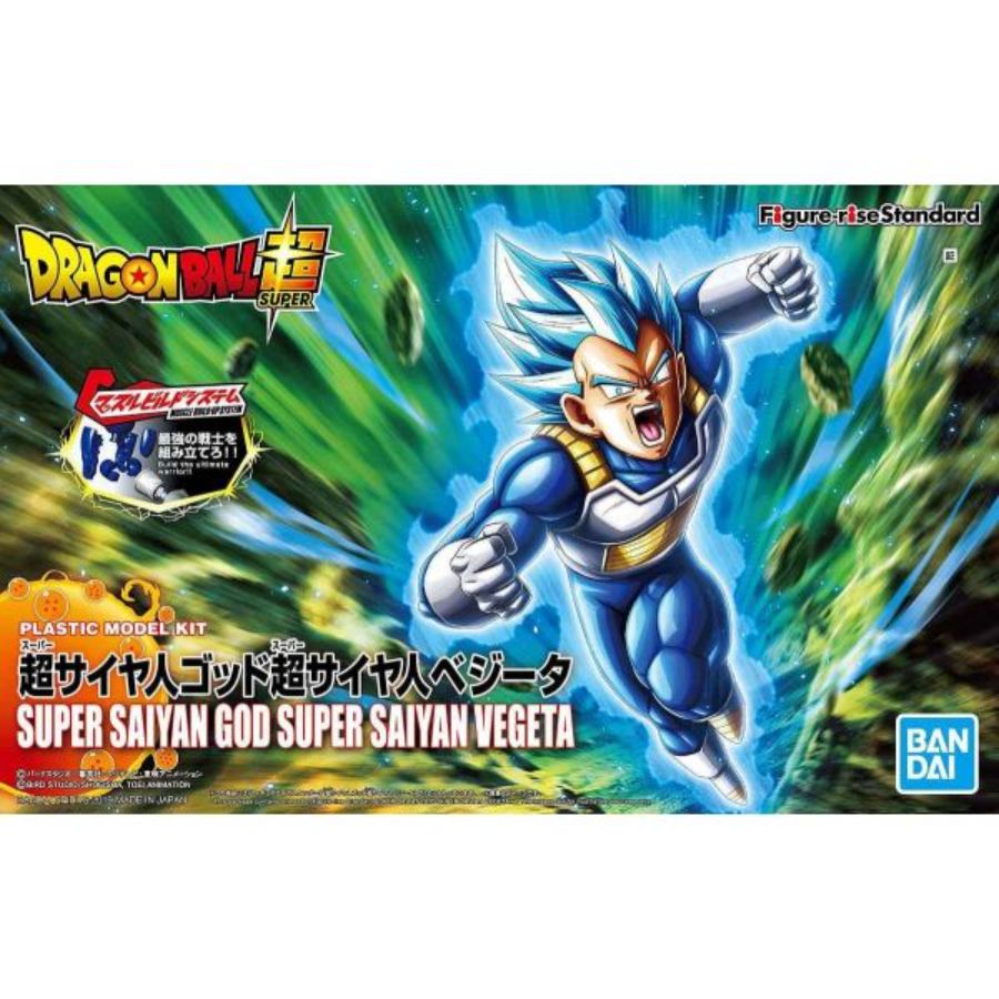 Dragon Ball Z Model Kit 1:8 Figure-Rise Super Saiyan God Vegeta