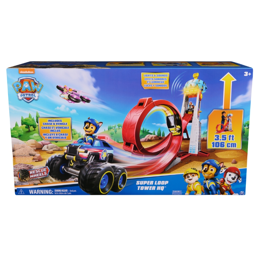 Paw Patrol Rescue Wheels Super Loop HQ Tower