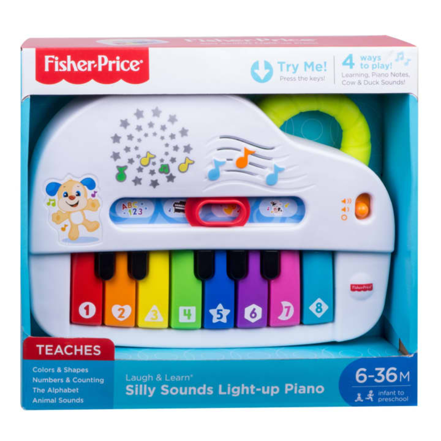 Fisher Price Laugh & Learn Silly Sounds Light Up Piano