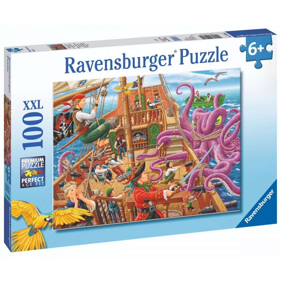 Ravensburger Puzzle 100 Piece Pirate Boat Adventure